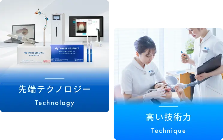 あなたの口元をサポートする、先端テクノロジーと高い技術力