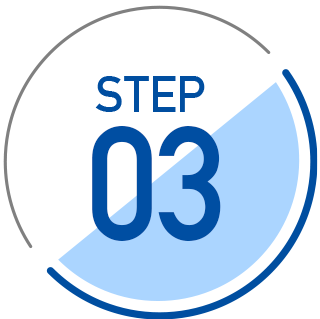 ホワイトニングのSTEP03