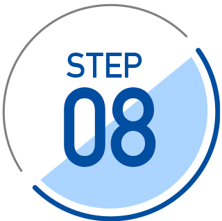 ホワイトニングのSTEP08
