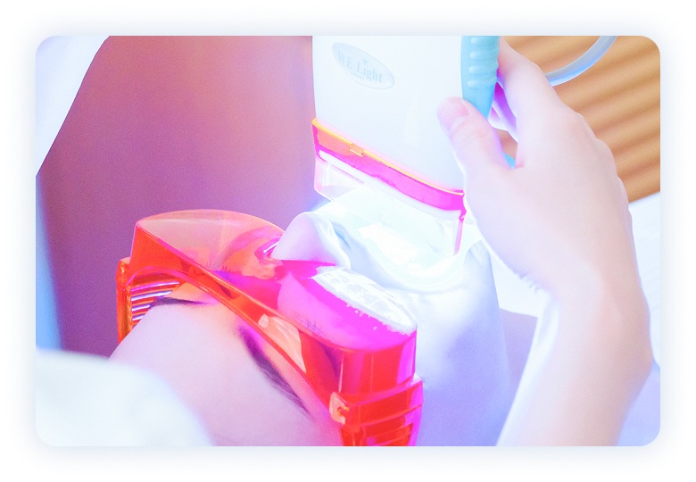 熱刺激を抑える光照射器