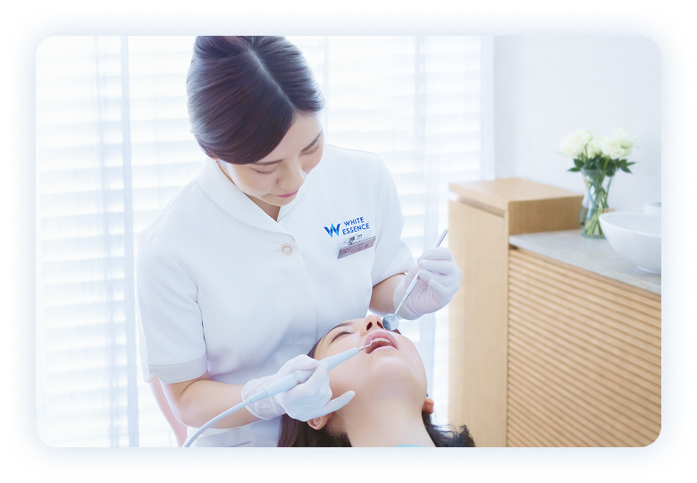 妊娠中でも痛みのストレスなく、汚れをしっかり除去