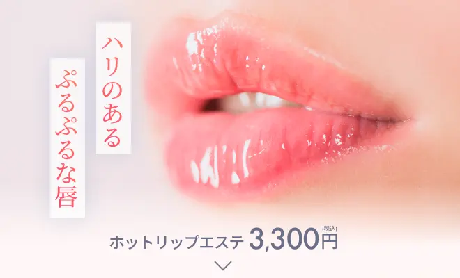 ホットリップエステ　3,300円(税込)