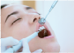 歯のクリーニング工程の歯石取りの画像