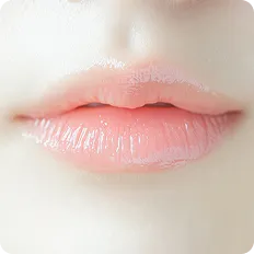 女性の唇