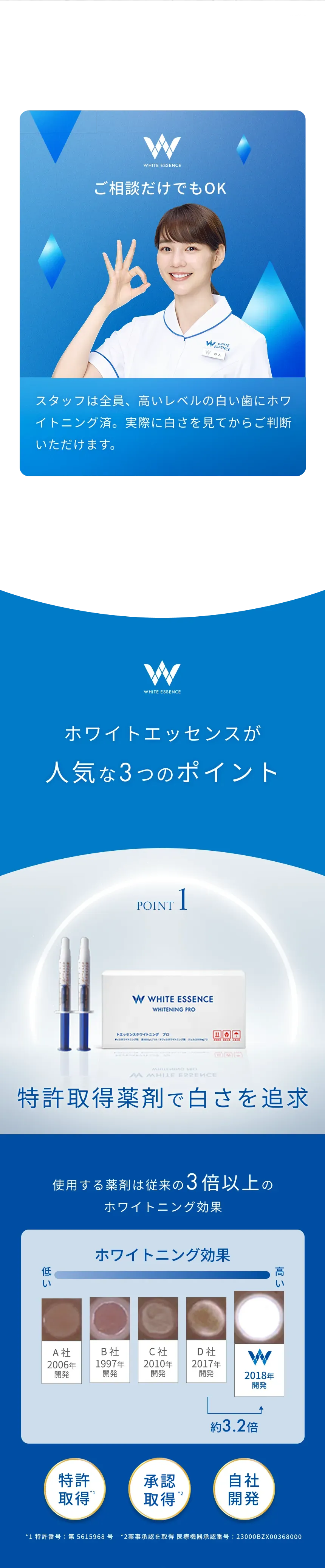 ホワイトエッセンスが人気な3つのポイント